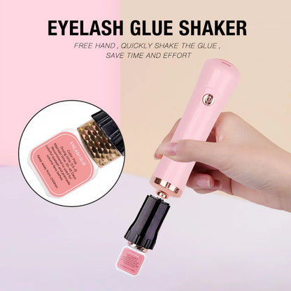 Portable Eyelash Glue Shaker Usb Charge Electric Wake-Up Device for Nail Polish Tattoo Ink Pigment Liquid Shaking Lash Glue Tool