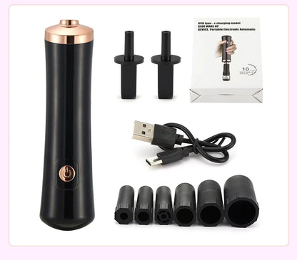 Portable Eyelash Glue Shaker Usb Charge Electric Wake-Up Device for Nail Polish Tattoo Ink Pigment Liquid Shaking Lash Glue Tool