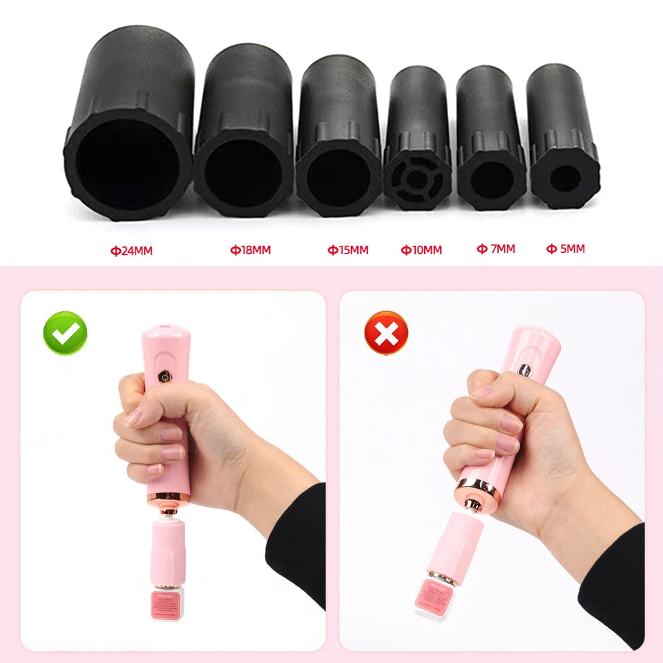 Portable Eyelash Glue Shaker Usb Charge Electric Wake-Up Device for Nail Polish Tattoo Ink Pigment Liquid Shaking Lash Glue Tool