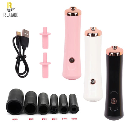 Portable Eyelash Glue Shaker Usb Charge Electric Wake-Up Device for Nail Polish Tattoo Ink Pigment Liquid Shaking Lash Glue Tool